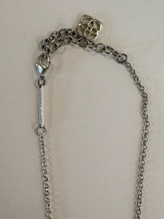 Silver & Gold Kendra Scott Pendant Chain Necklace - Picture 2 of 4